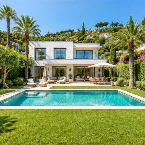 Villa avec piscine à Fabron