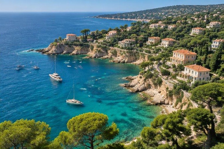 Le quartier Mont Boron à Nice