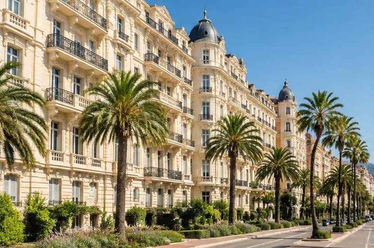 Le quartier Carré d’Or à Nice
